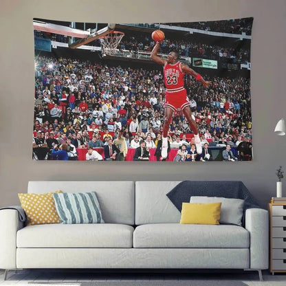 AthleteFlags 1987 Michael Jordan Flag - Mann