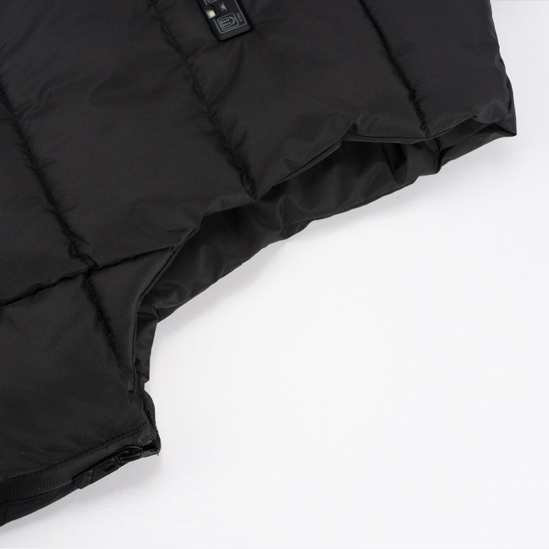 LITEGUEST USB Heated Vest with LED Light – Winter Outdoor Safety Gear - Mann