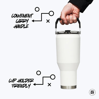 Tennessee Volunteers - Tennessee 40oz Carry Metal Tumbler - Mann