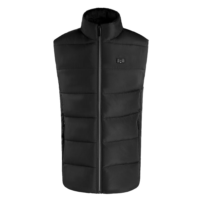 LITEGUEST USB Heated Vest with LED Light – Winter Outdoor Safety Gear - Mann