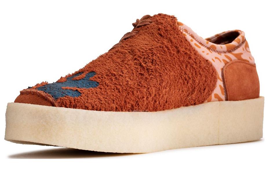 Size 8/8.5M Salehe Bembury x Clarks Mud Moss Lugger Cupsole 'Masala Orange'