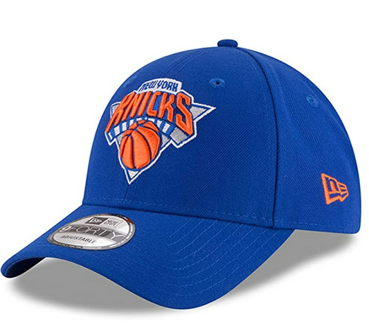 New York Knicks - NBA 9Forty Baseball Blue Hat, New Era - Mann