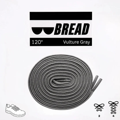 BREAD Laces 'Vulture Gray'
