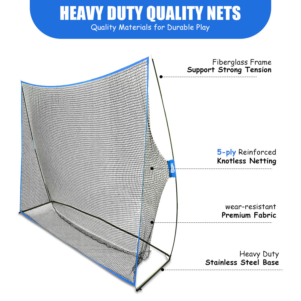 Yunic Golf Practice Net - Surface Wall (10ft x 7ft) - Mann
