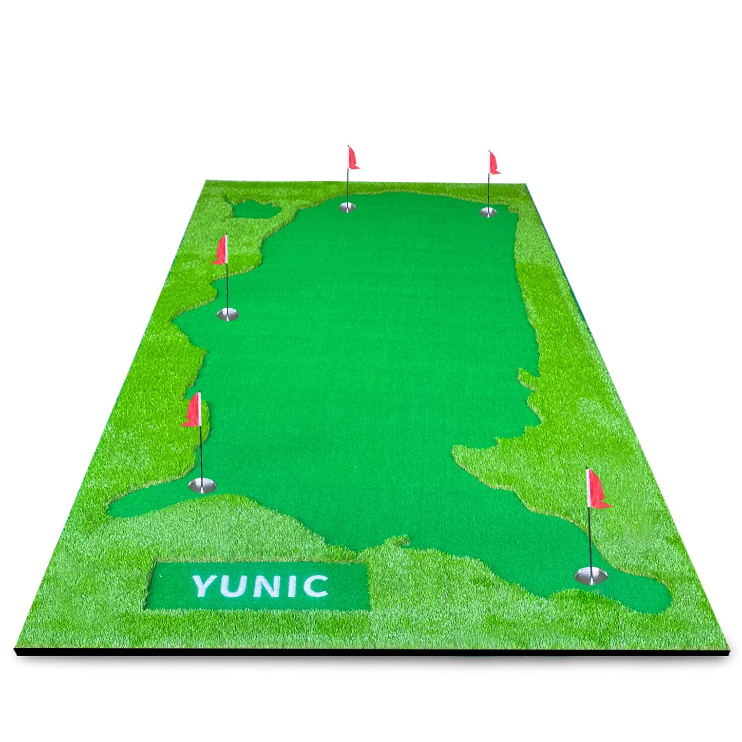 Yunic Golf Putting Green (16ft, Style US Map) - Mann
