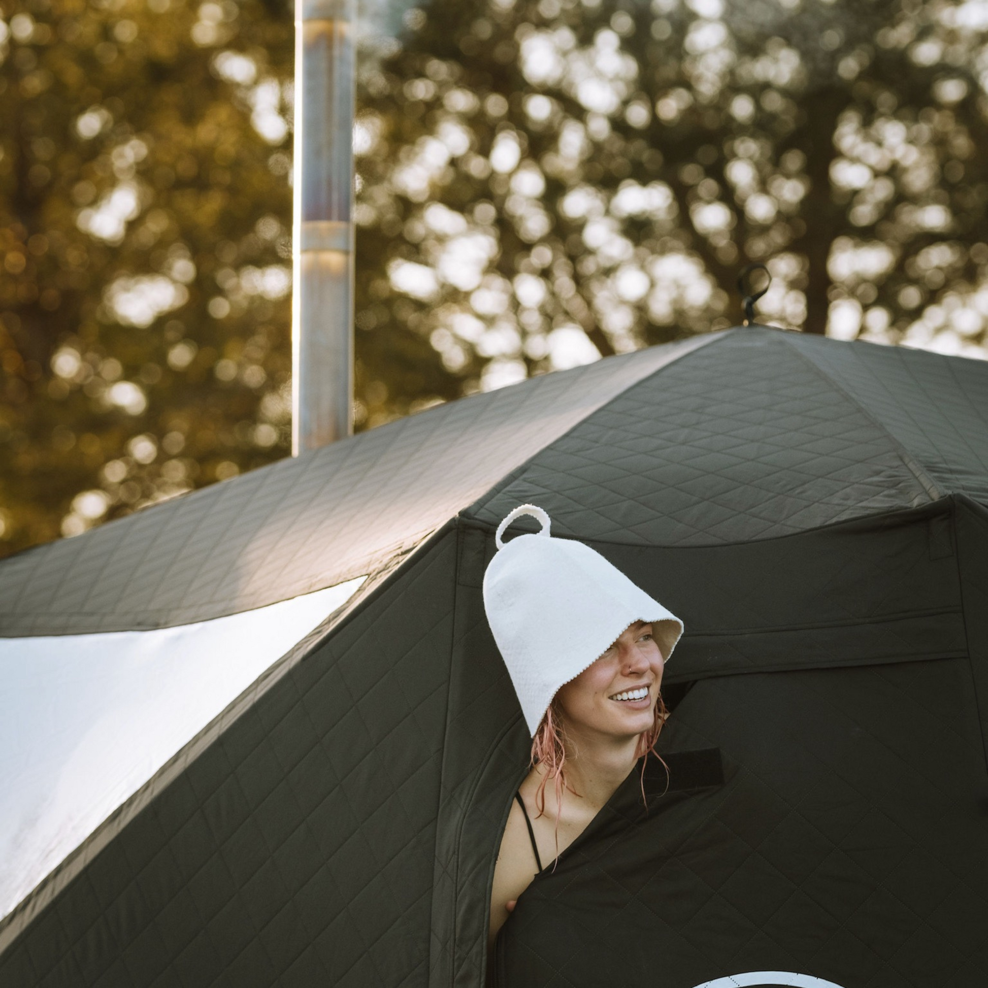 NSS Wool Felt Sauna Hat - Mann