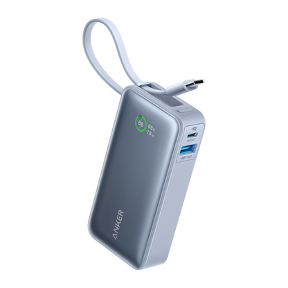 Anker Nano Power Bank (30W, Built-In USB-C Cable) - Mann