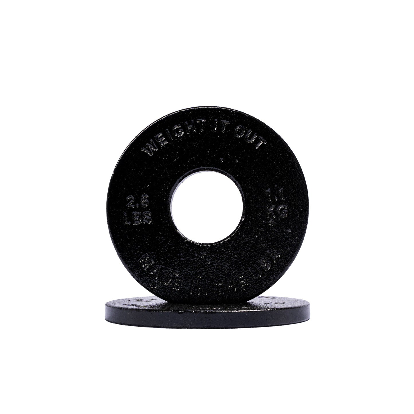 Weight It Out - Cast Iron Machined Weight Plate Pairs