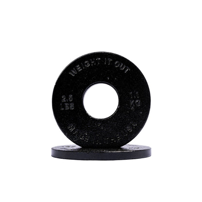 Weight It Out - Cast Iron Machined Weight Plate Pairs