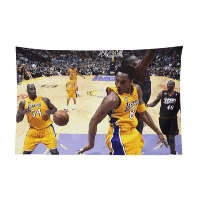 AthleteFlags 2000 Kobe And Shaq Flag - Mann