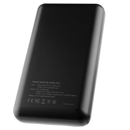 Gobi Heat Additional/Replacement Zen Blanket & Eclipse Hammock Battery, 20000 mAh