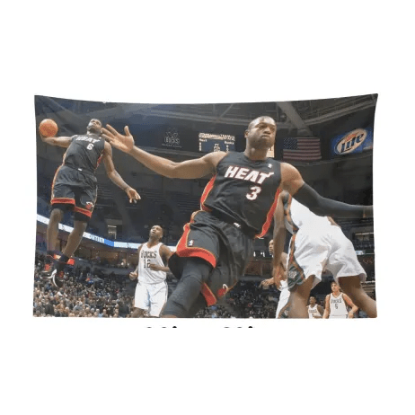 AthleteFlags 2010 Lebron and DWade Flag - Mann
