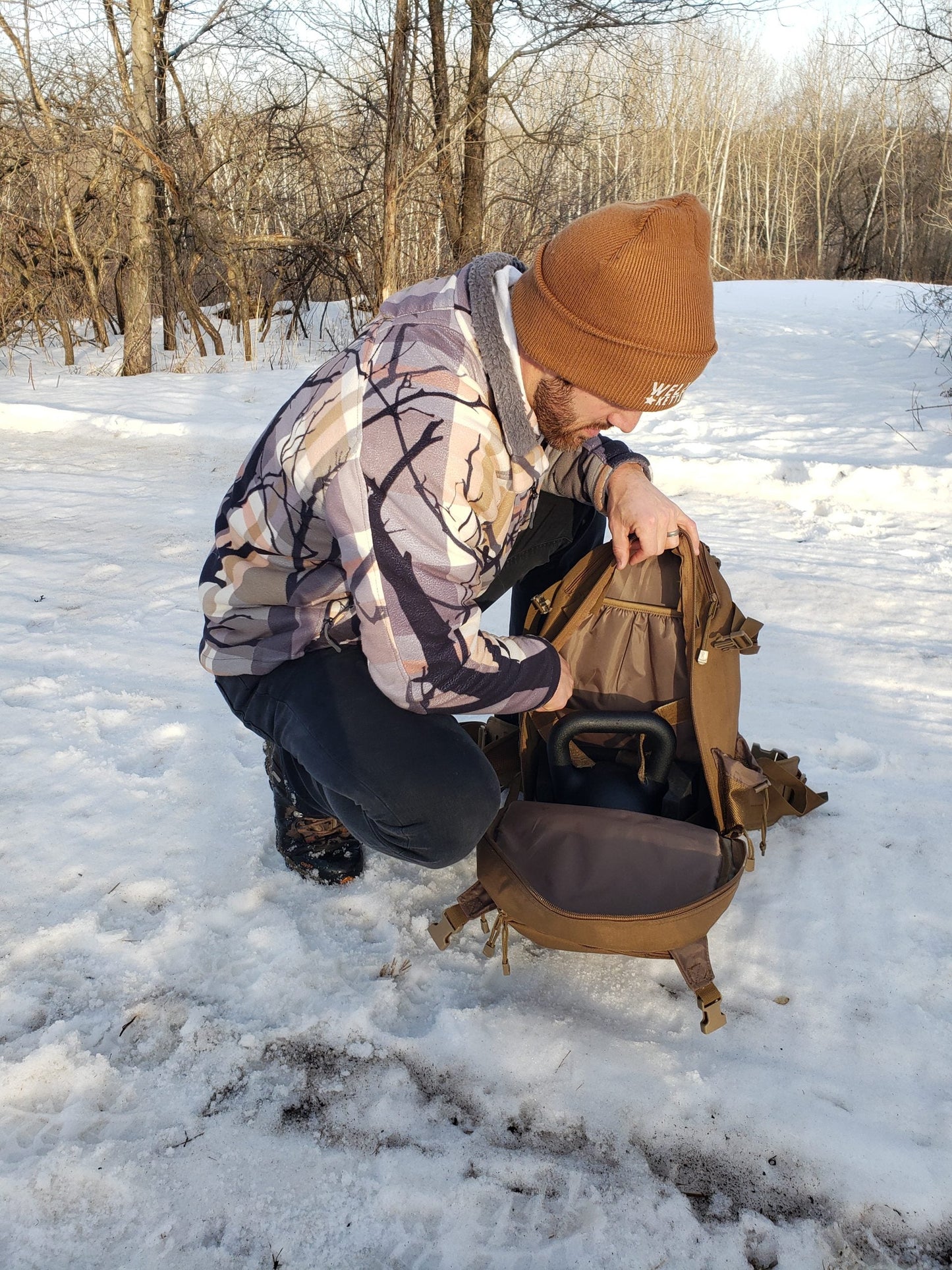 Well Built Humans Kettlebell Backpack