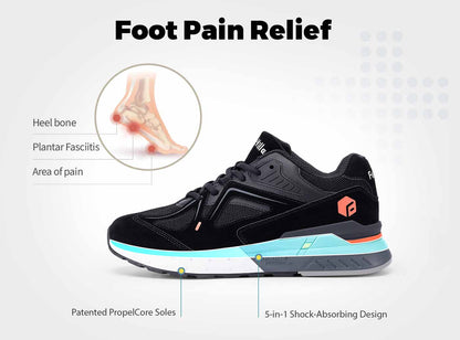 FitVille Men's Rebound Core Walking Shoes V1 - 4