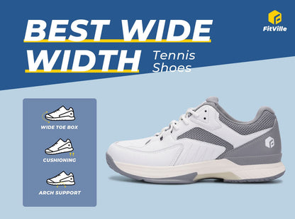 FitVille Men's Court Tennis Amadeus V1 - 11