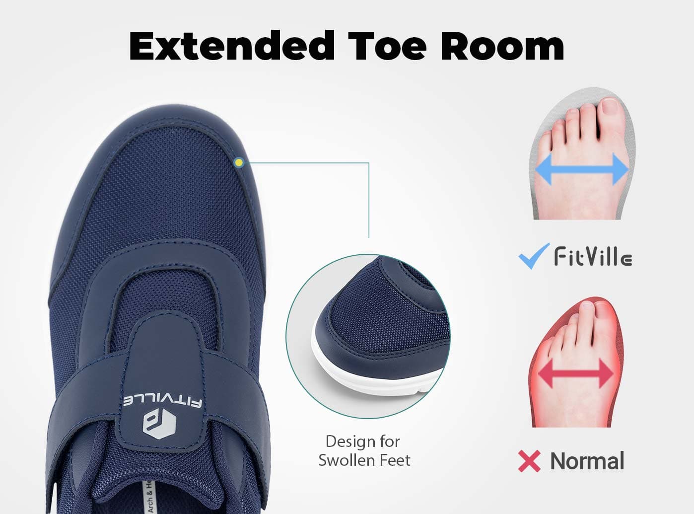 FitVille Men's EasyTop StrapEase V4 - Mann