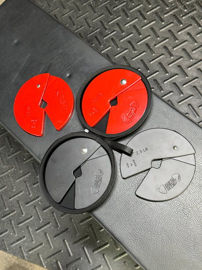 Micro Gainz Hard Shell Case for 2.5LB Dumbbell Plates