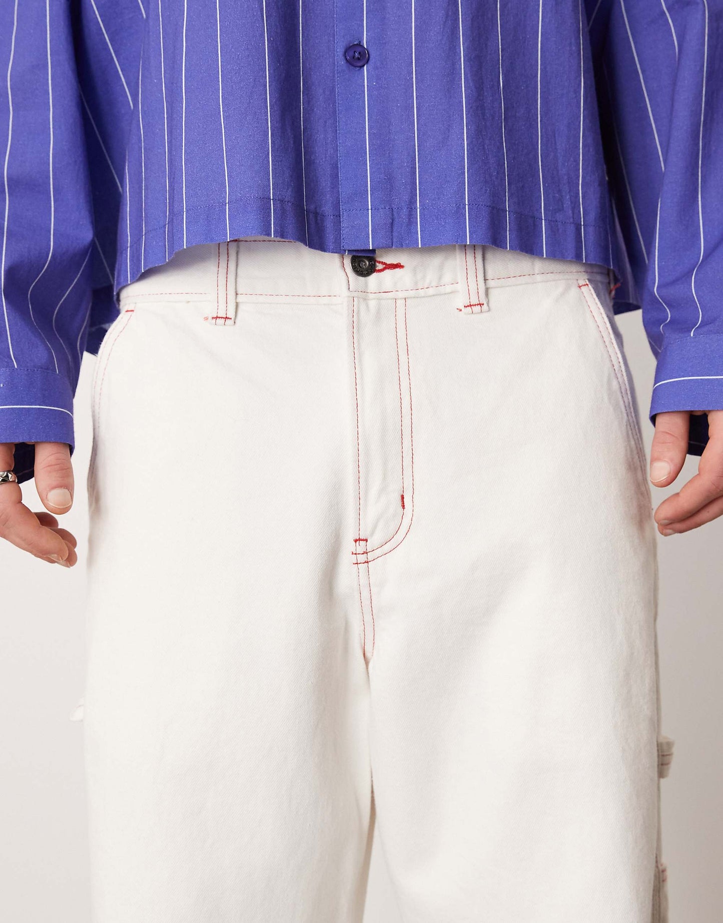 Size 34x32 Dickies Carpenter Denim Trousers Loose-Fit