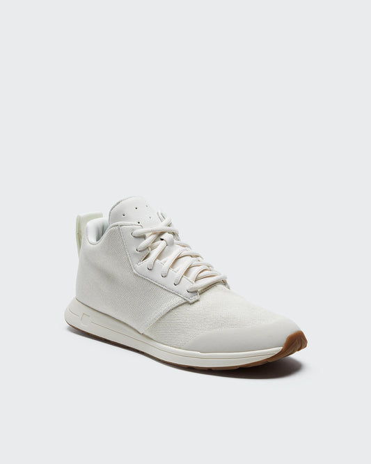 YORK Athletics The Henry Mid Trainer / Canvas / Bone White