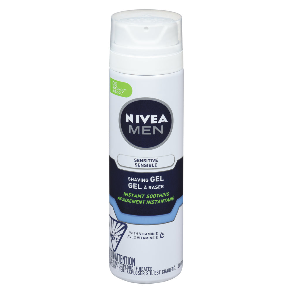 Nivea Men Sensitive Shave Gel, 7 oz