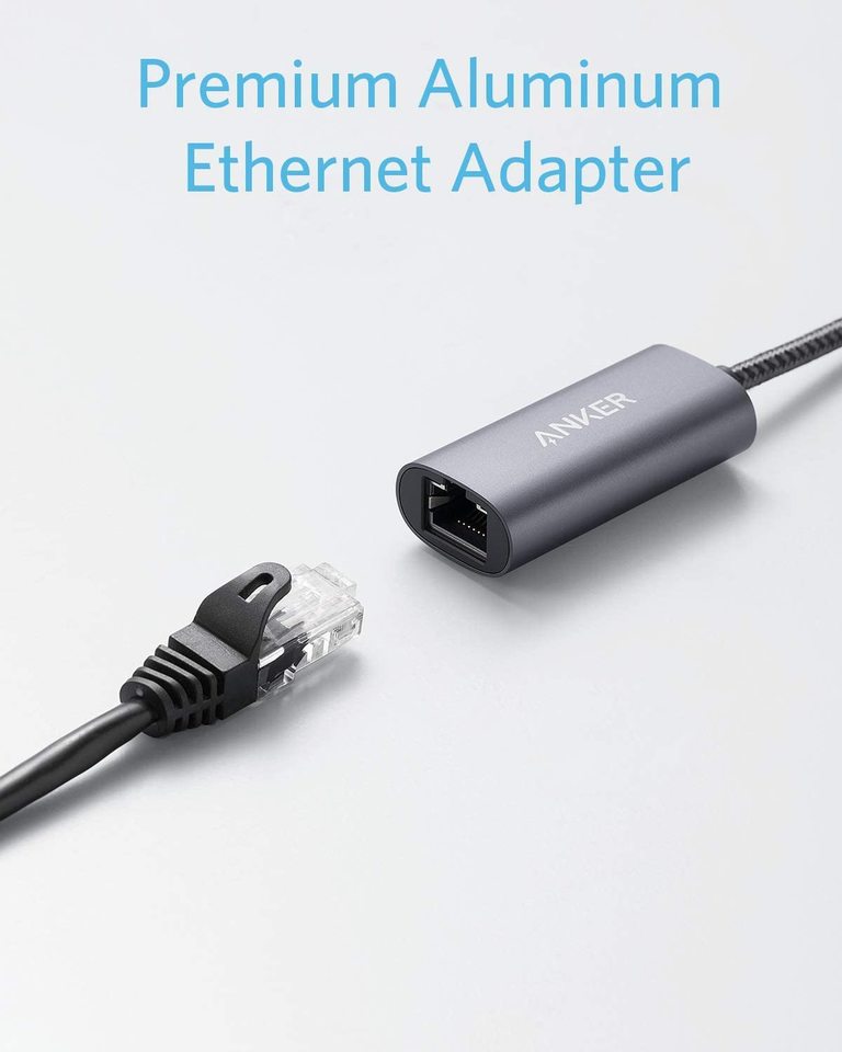 Anker PowerExpand USB-C to Gigabit Ethernet Adapter - Mann