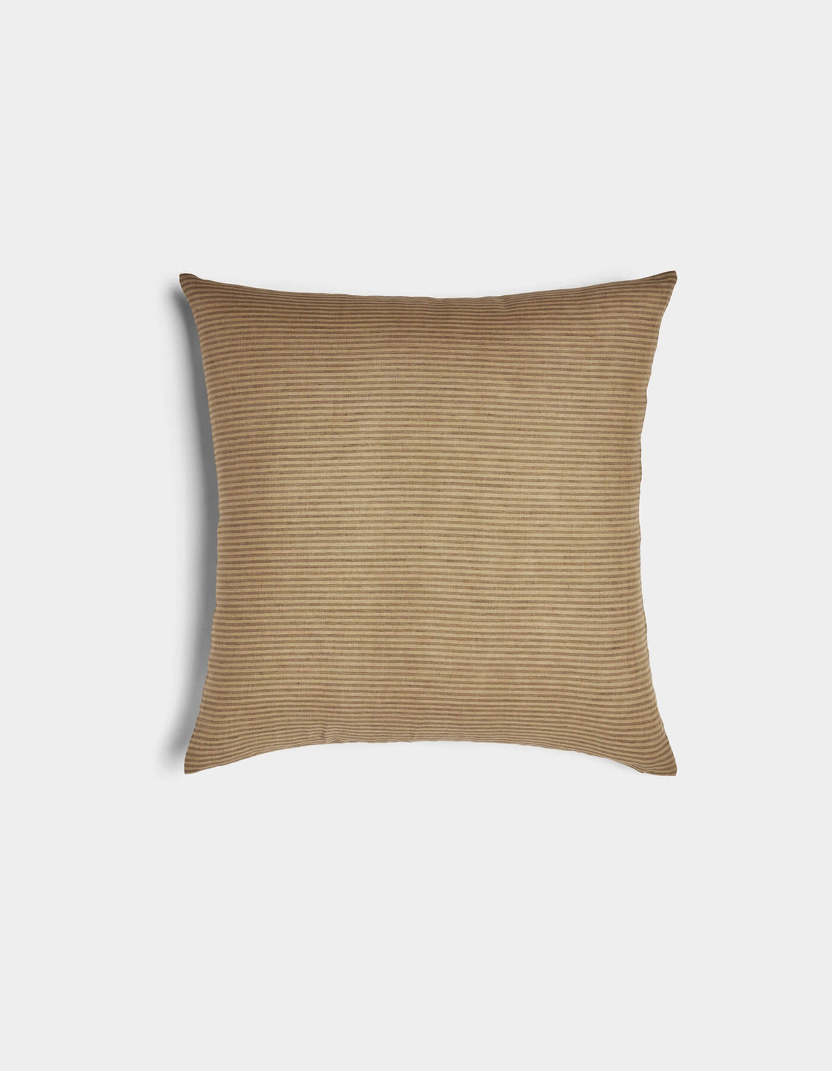 Cozy Earth Striped Linen Throw Pillow
