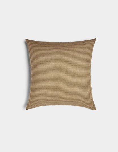 Cozy Earth Striped Linen Throw Pillow