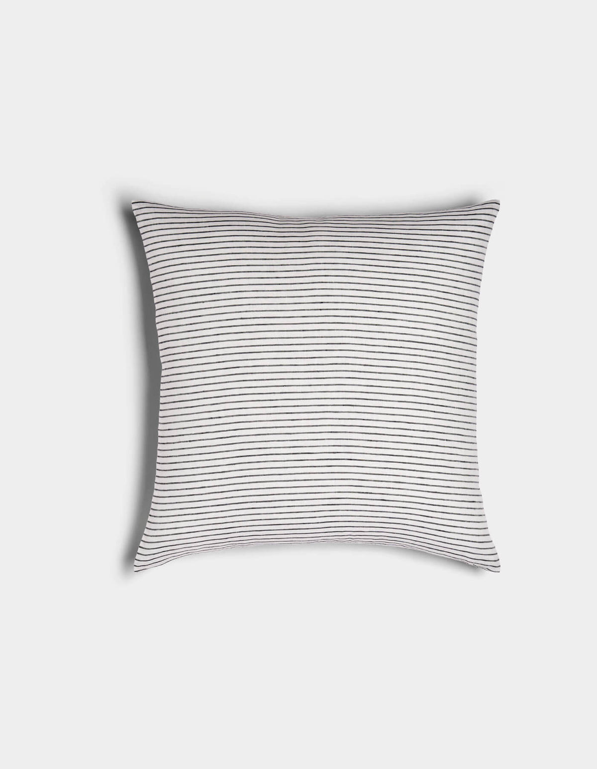 Cozy Earth Striped Linen Throw Pillow