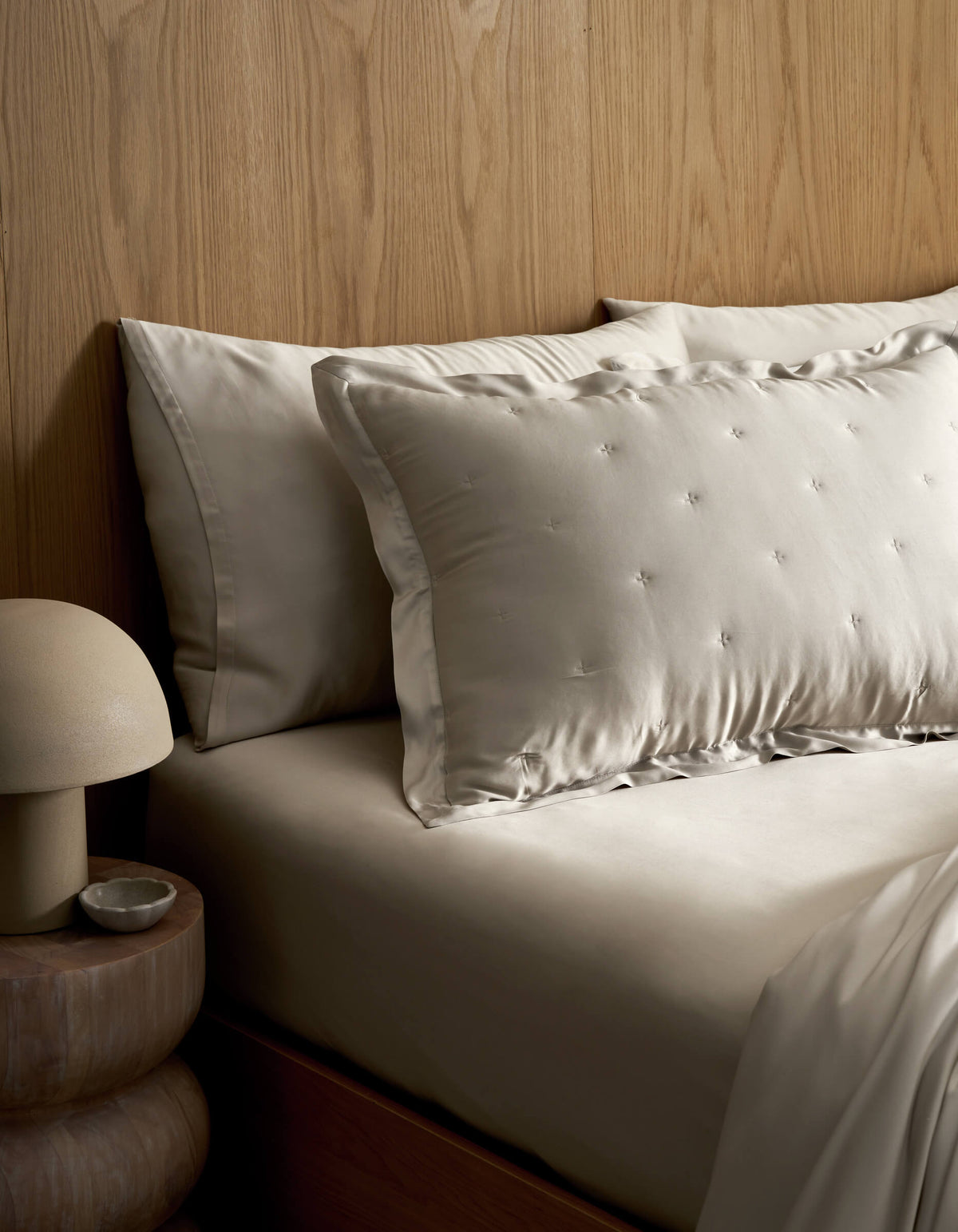 Cozy Earth Bamboo Quilted Shams