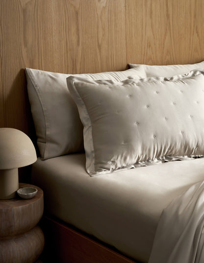 Cozy Earth Bamboo Quilted Shams