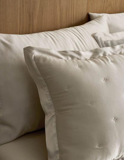 Cozy Earth Bamboo Quilted Shams