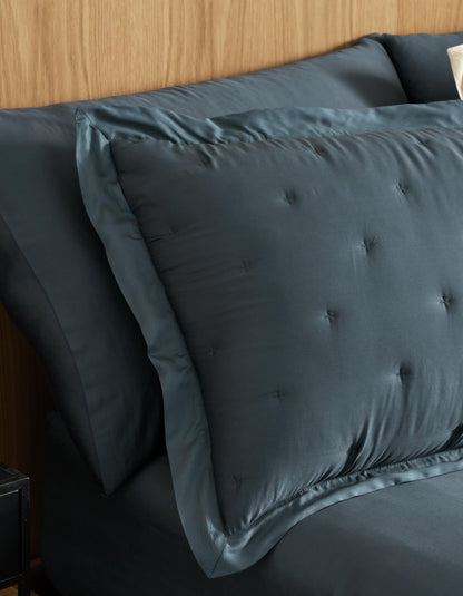 Cozy Earth Bamboo Quilted Shams
