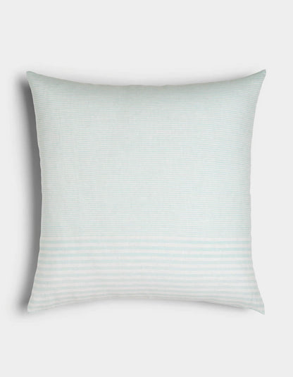 Cozy Earth Striped Linen Throw Pillow