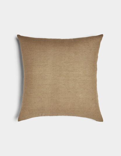 Cozy Earth Striped Linen Throw Pillow