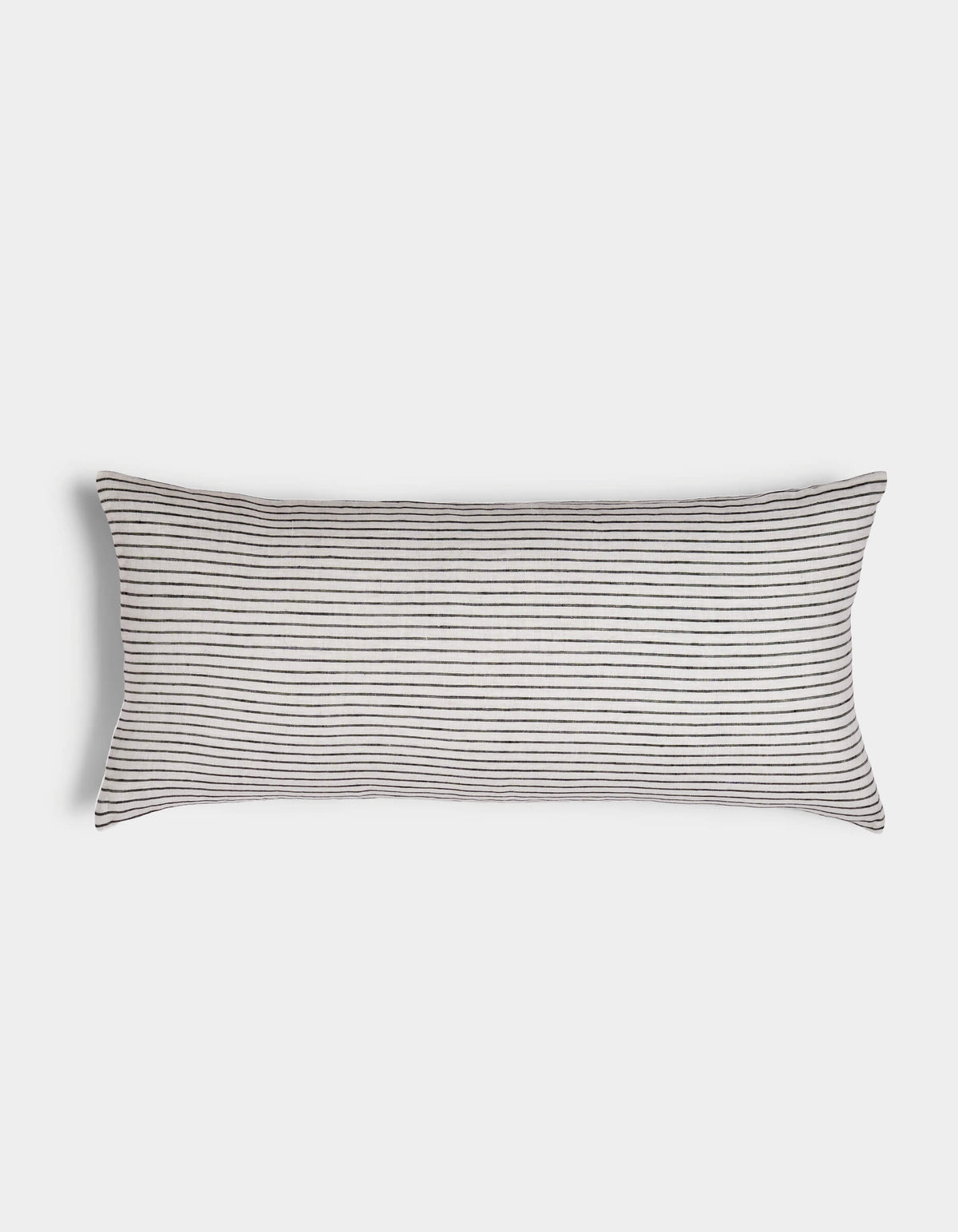 Cozy Earth Striped Linen Throw Pillow