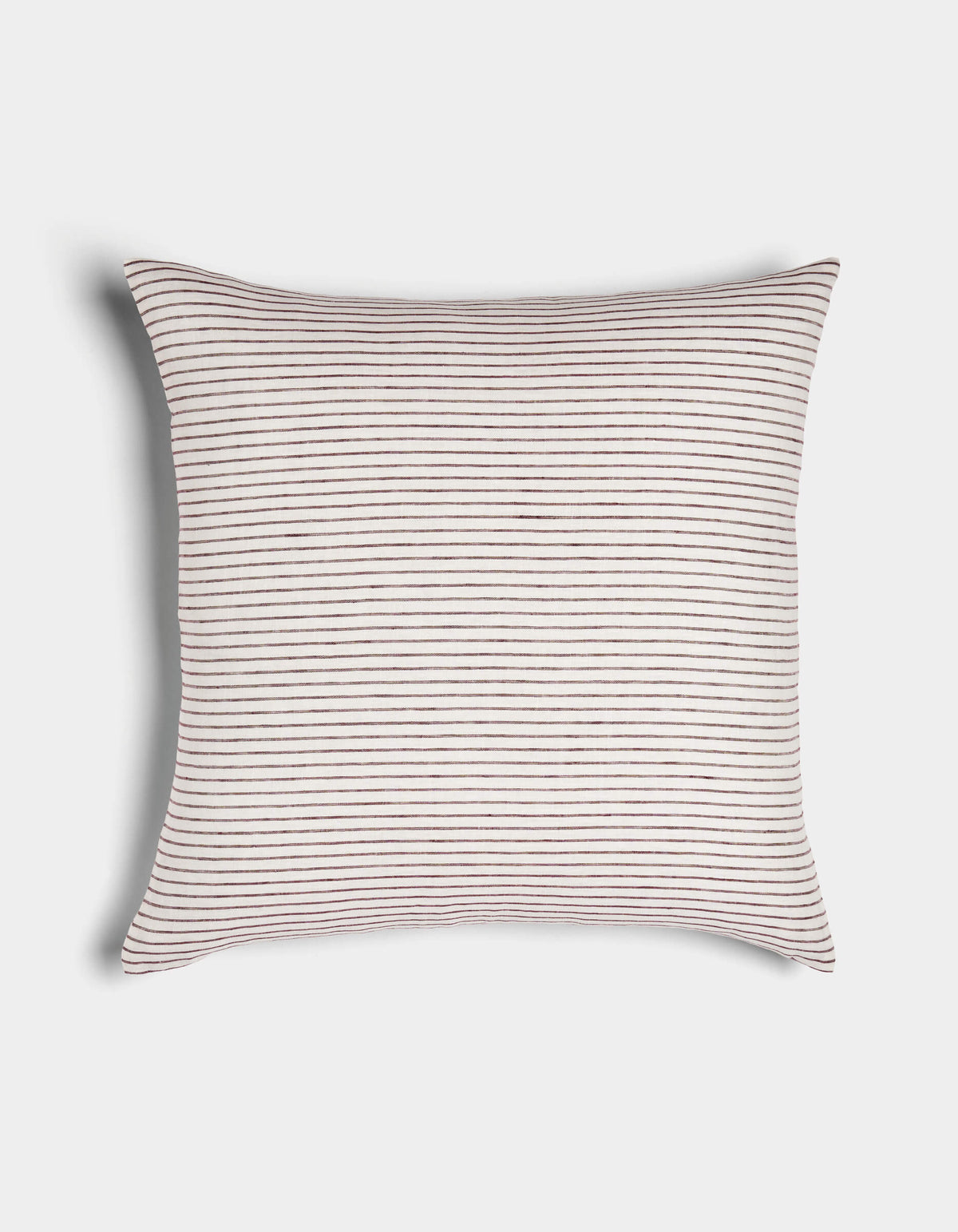 Cozy Earth Striped Linen Throw Pillow