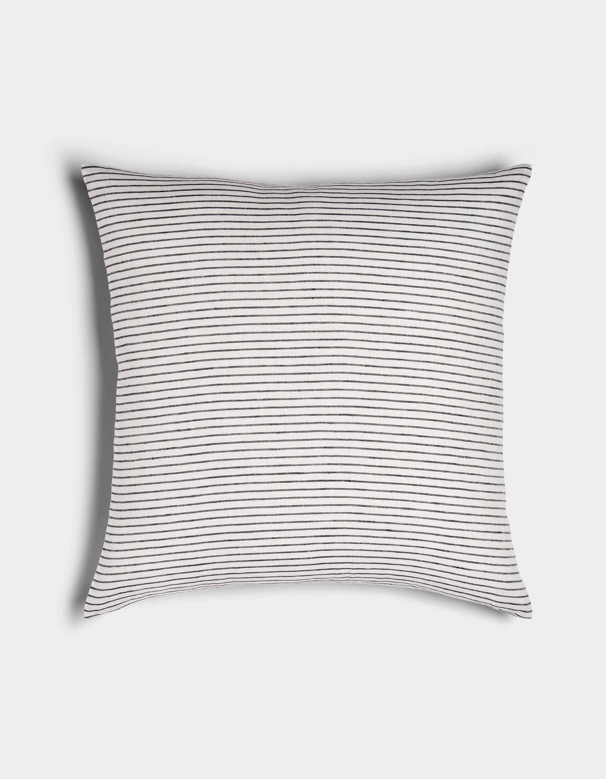 Cozy Earth Striped Linen Throw Pillow