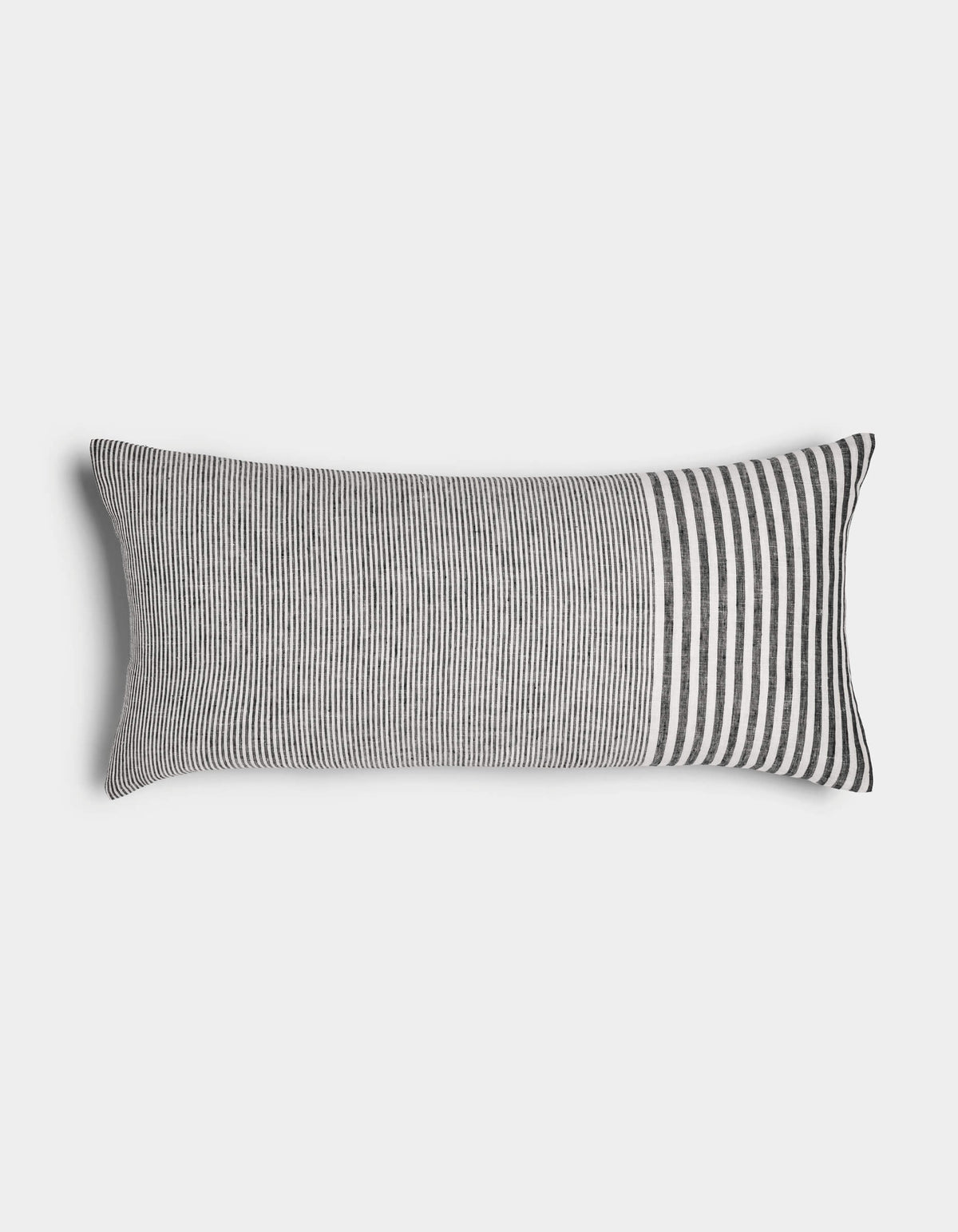 Cozy Earth Striped Linen Throw Pillow