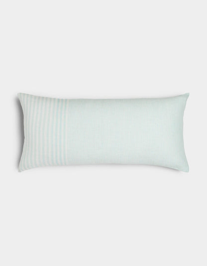 Cozy Earth Striped Linen Throw Pillow