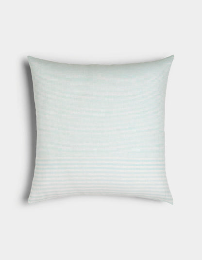 Cozy Earth Striped Linen Throw Pillow