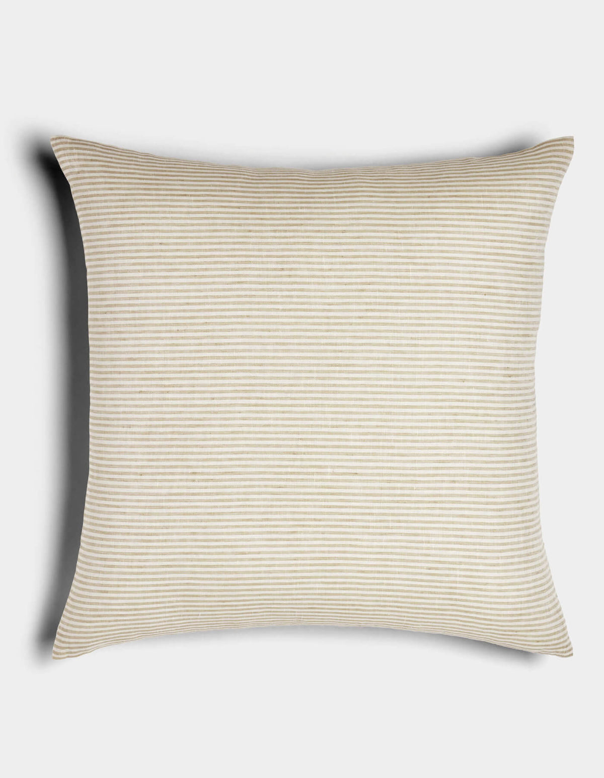 Cozy Earth Striped Linen Throw Pillow