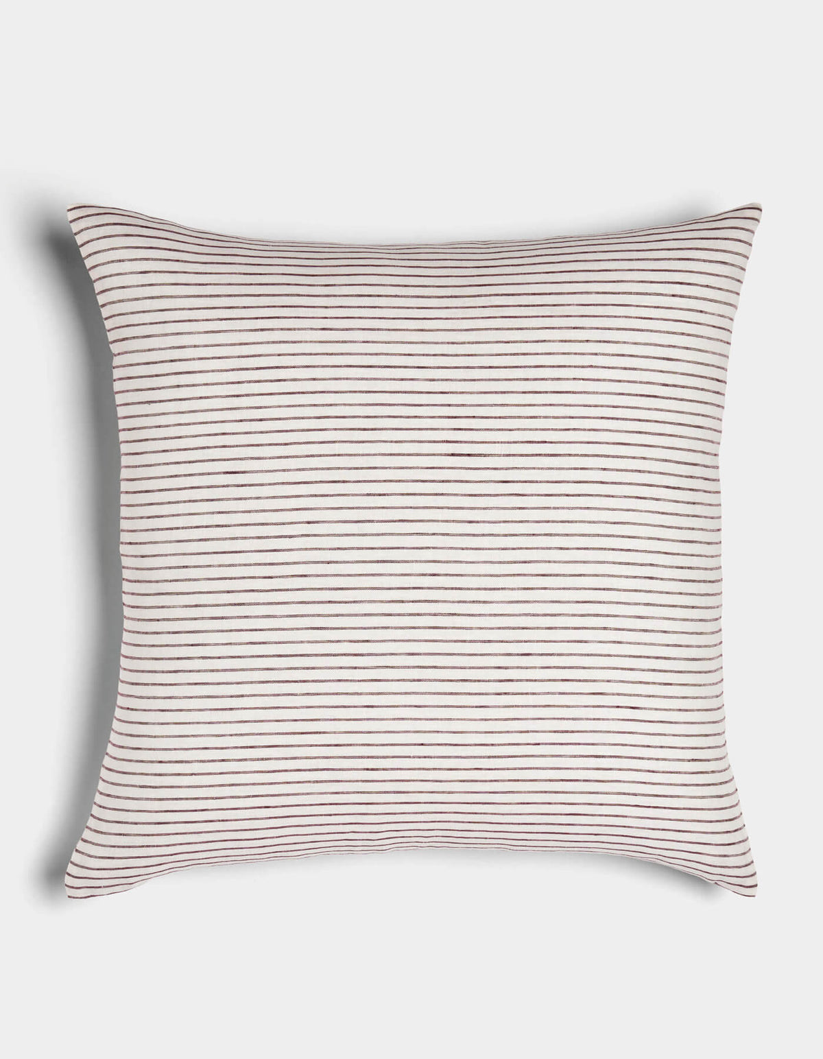 Cozy Earth Striped Linen Throw Pillow