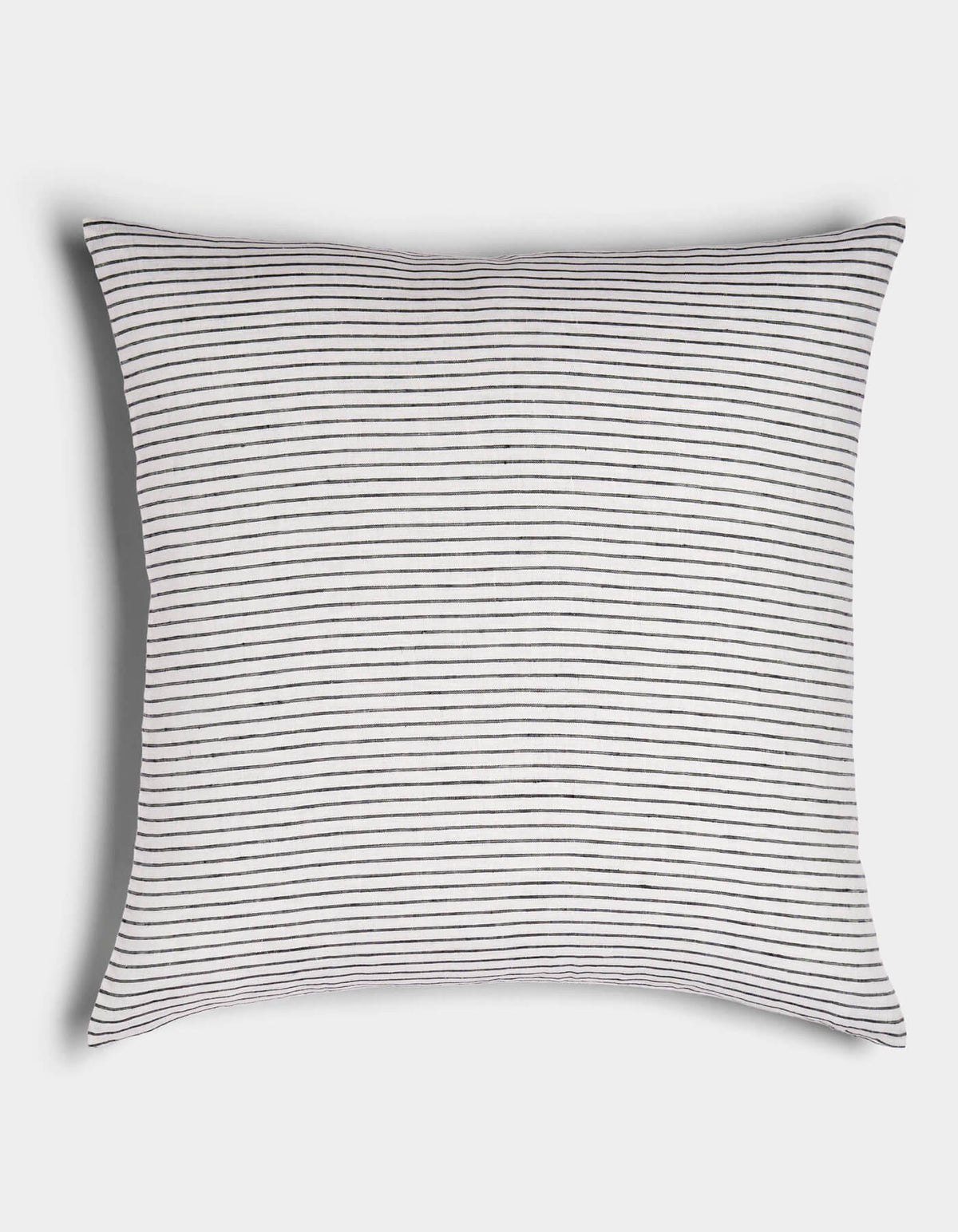Cozy Earth Striped Linen Throw Pillow