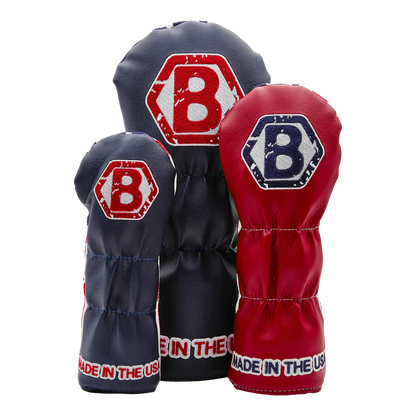 Bettinardi Tariff Free RWB Wood Headcover Set