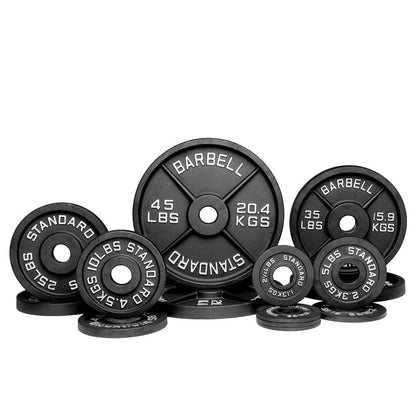 Barbell Standard - Olympic Weight Plate Sets - Mann