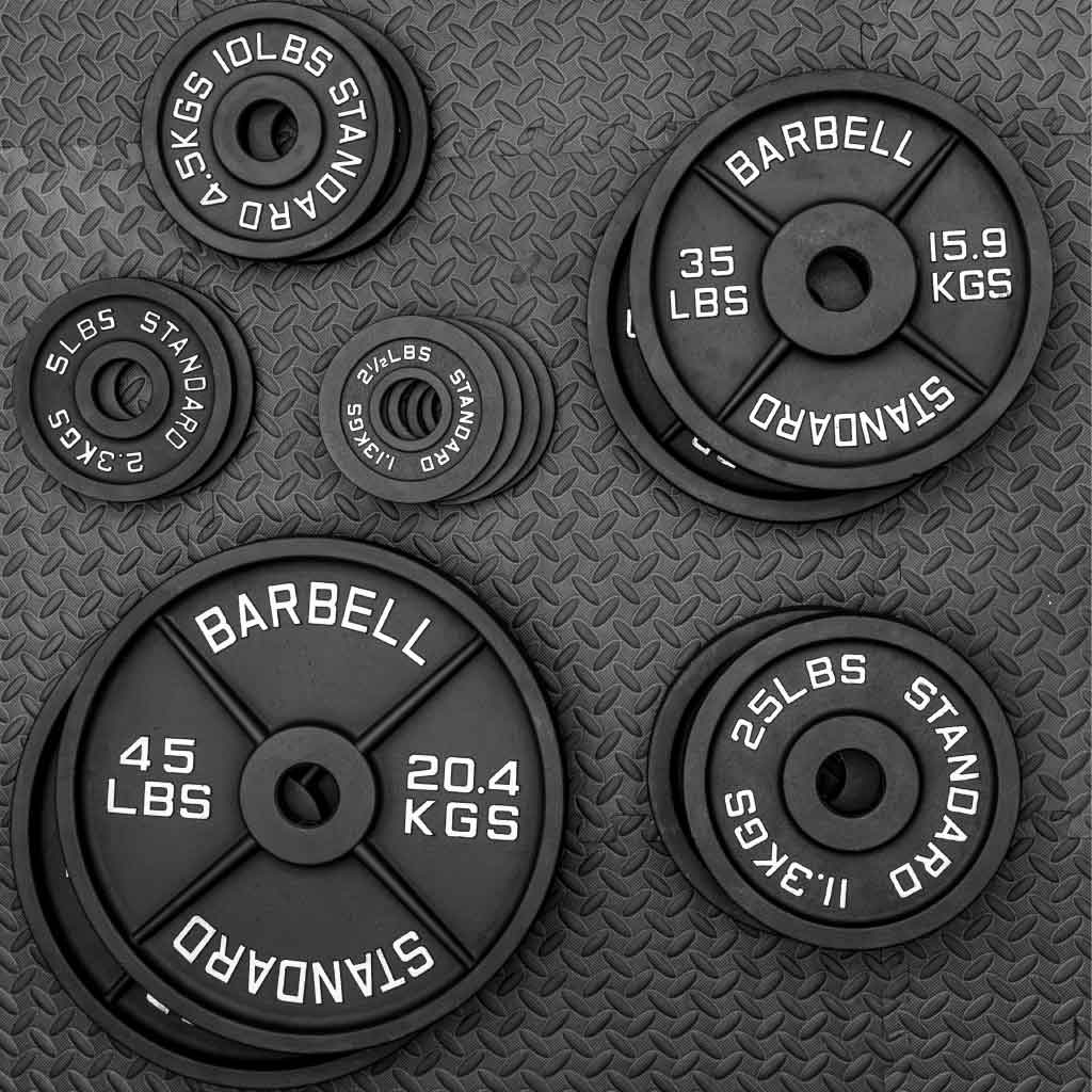 Barbell Standard - Olympic Weight Plates - Mann