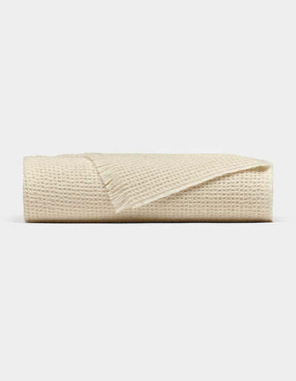 Cozy Earth Alpaca Waffle Throw