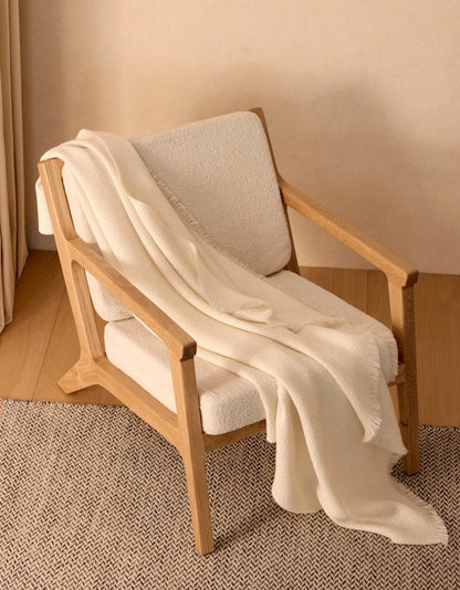 Cozy Earth Alpaca Waffle Throw