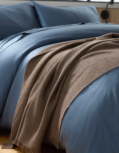 Cozy Earth Alpaca Waffle Throw