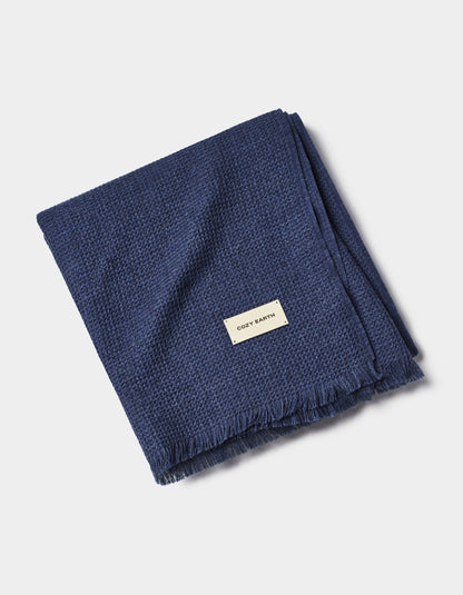 Cozy Earth Alpaca Waffle Throw